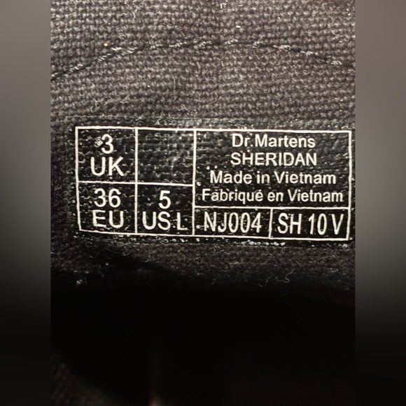 Dr. Martens Sheridan Canvas Lace Up Boot Sneakers. Size 5. Box is included. - Picture 6 of 14